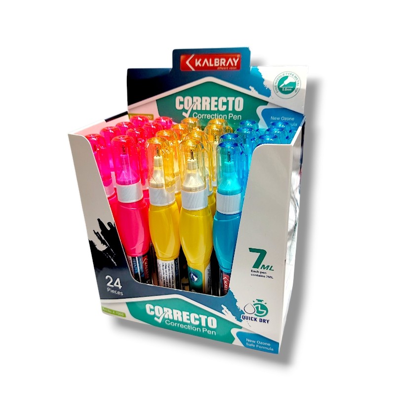 CORRECTEUR STYLO 7ML KALBRAY PACK DE 24 - 1