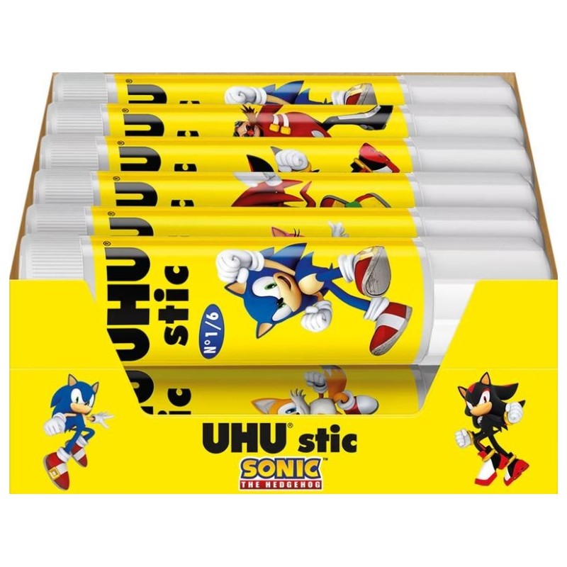 PAQUET DE 12 COLLES STICKS SONIC 21G UHU - 1