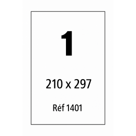 ETIQUETTE ADHESIVE A4  RIBAT - 2