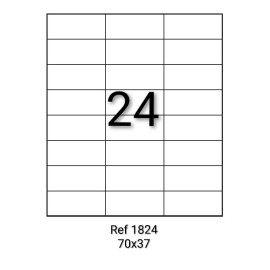 ETIQUETTE ADHESIVE A4 RIBAT - 1