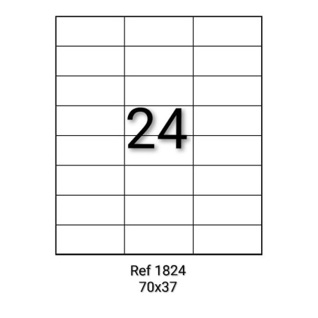 ETIQUETTE ADHESIVE A4 RIBAT - 1