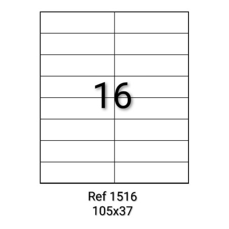 ETIQUETTE ADHESIVE A4 - PAQUET DE 100 FEUILLES - RIBAT - 1