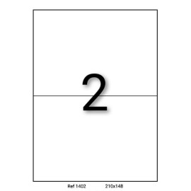 ETIQUETTE ADHESIVE A4 - PAQUET DE 100 FEUILLES - RIBAT - 1