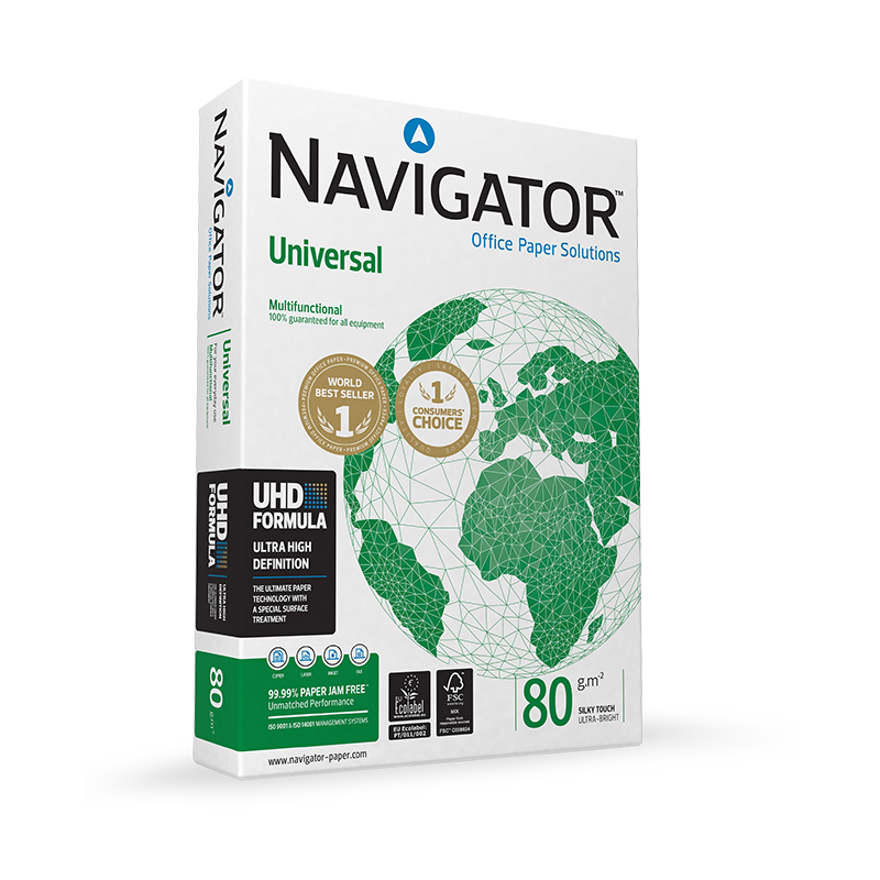 RAME PAPIER A3 EXTRA BLANC NAVIGATOR - 80G - 1