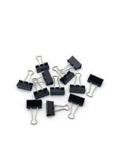 Pince A Clips DLOFFICE 41MM - PAQUET DE 12 - Ref DL0002 - 1
