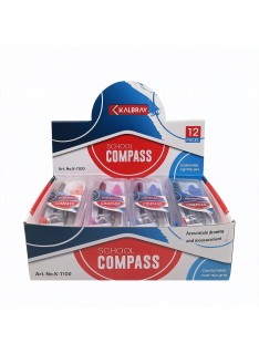 Compas A Caryon KALBRAY - Paquet De 12 - Ref K-1100 - 2