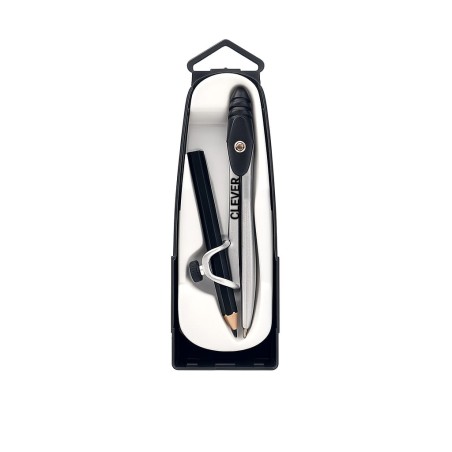 Compas A Crayon CLEVER - Paquet de 12 - Ref 005A - 1