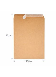 Pochette Kraft 25 x 35 cm - 1