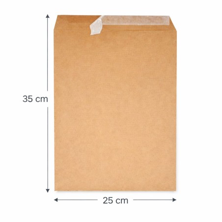Pochette Kraft 25 x 35 cm - 1