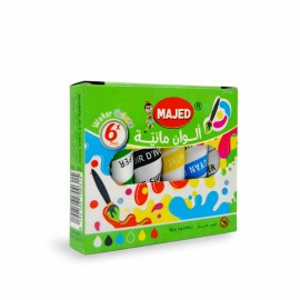 GOUACHE 6 COULEURS MAJED - REF  302