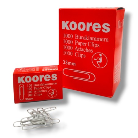 TROMBONNE 33MM KOORES Argent - 10 Boites - Ref 0293 - 2