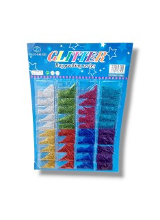 GLITTER PLAQUE DE 40 SACHET - 1