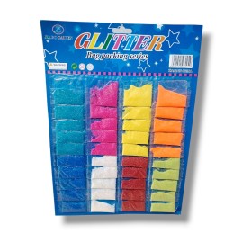 GLITTER PLAQUE DE 40 SACHET - 2