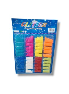 GLITTER PLAQUE DE 40 SACHET - 2