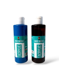 GOUACHE ACRYLIQUE DE 250ML RED ROSE - 2